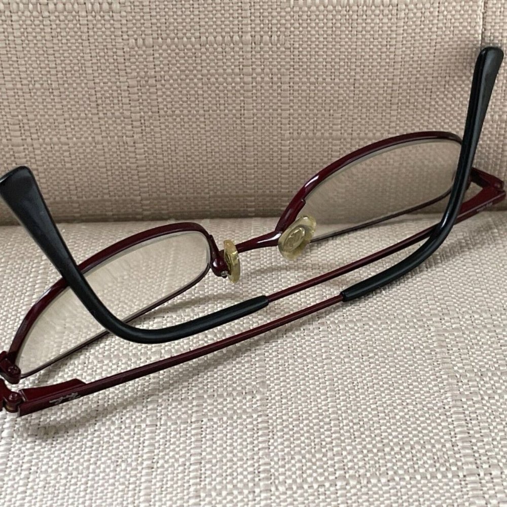 Vintage Ray-Ban Women Glasses Frame Titanium Red … - image 7